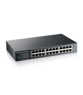 ZYZEL ZYXEL GS1915-24E, 24-PORT GBE SMART HYBRID MODE SWITCH, STANDALONE O NEBULAFLEX CLOUD, RACKMOUNT AND DESKTOP, SIN VENTILAD