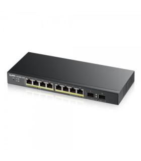 Zyxel GS1900-8HP v3 PoE Gestionado L2 Gigabit Ethernet (10/100/1000) Energía sobre Ethernet (PoE) Negro