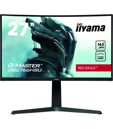 MONITOR IIYAMA 27" GAMING GB2766HSU-B1,FHD, 1920 x 1080, 1MS, 165HZ, ALT, INCL, REG ALT, USB, HDMI, DISPLAYPORT