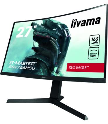 MONITOR IIYAMA 27" GAMING GB2766HSU-B1,FHD, 1920 x 1080, 1MS, 165HZ, ALT, INCL, REG ALT, USB, HDMI, DISPLAYPORT