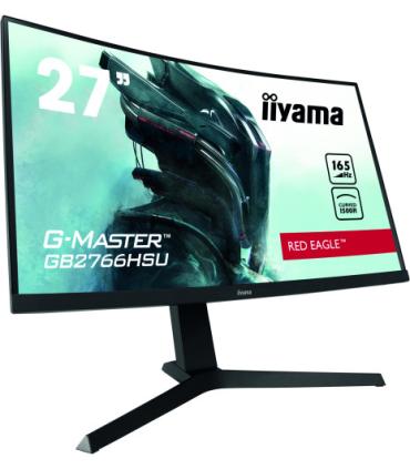 MONITOR IIYAMA 27" GAMING GB2766HSU-B1,FHD, 1920 x 1080, 1MS, 165HZ, ALT, INCL, REG ALT, USB, HDMI, DISPLAYPORT