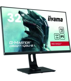 MONITOR IIYAMA 32" GAMING G-MASTER, GB3271QSU-B1,QHD, 2560 x 1440, 1MS, 165HZ, ALT, INCL, REG ALT, USB, HDMI, DISPLAYPORT