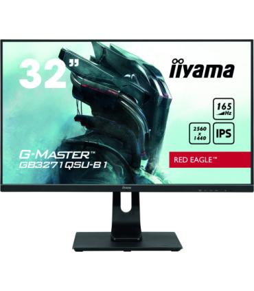 MONITOR IIYAMA 32" GAMING G-MASTER, GB3271QSU-B1,QHD, 2560 x 1440, 1MS, 165HZ, ALT, INCL, REG ALT, USB, HDMI, DISPLAYPORT