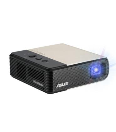 ASUS ZenBeam E2 videoproyector Proyector de alcance estándar 300 lúmenes ANSI DLP WVGA (854x480) Negro, Oro
