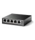 TP-LINK TL-SG1005LP switch No administrado Gigabit Ethernet (10/100/1000) Energía sobre Ethernet (PoE) Negro