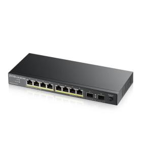 Zyxel GS1100-10HP v2 No administrado Gigabit Ethernet (10/100/1000) Energía sobre Ethernet (PoE) Negro