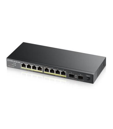 Zyxel GS1100-10HP v2 No administrado Gigabit Ethernet (10/100/1000) Energía sobre Ethernet (PoE) Negro