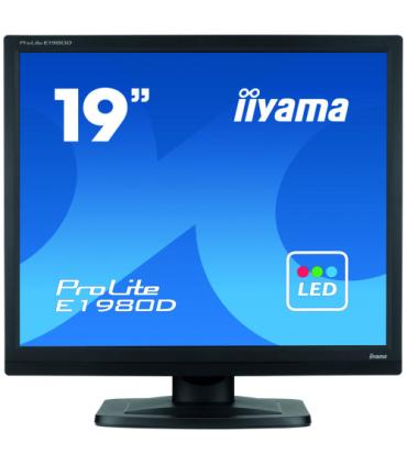 iiyama ProLite E1980D-B1 LED display 48,3 cm (19") 1280 x 1024 Pixeles XGA Negro
