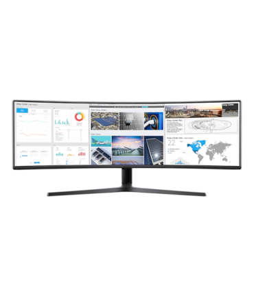 Samsung CJ890 LS32AG322NUXEN pantalla para PC 124,5 cm (49") 3840 x 1080 Pixeles LED Negro