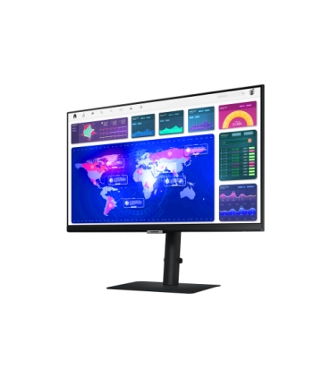 Samsung LS24A60PUC 61 cm (24") 2560 x 1440 Pixeles Quad HD LED Negro