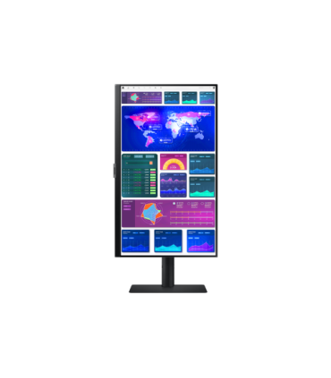 Samsung LS24A60PUC 61 cm (24") 2560 x 1440 Pixeles Quad HD LED Negro