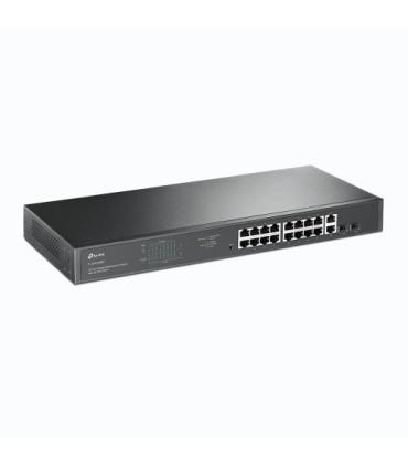 TP-LINK TL-SG1218MP switch Gigabit Ethernet (10/100/1000) Energía sobre Ethernet (PoE) Negro