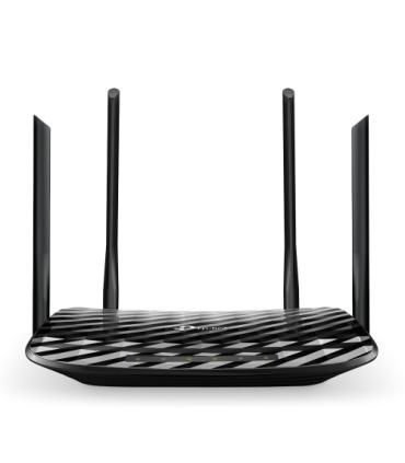TP-LINK Archer C6 router inalámbrico Ethernet rápido Doble banda (2,4 GHz / 5 GHz) Blanco