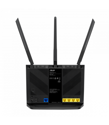 ASUS 4G-AX56 router inalámbrico Gigabit Ethernet Doble banda (2,4 GHz / 5 GHz) 3G Negro