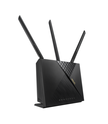 ASUS 4G-AX56 router inalámbrico Gigabit Ethernet Doble banda (2,4 GHz / 5 GHz) 3G Negro