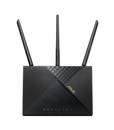 ASUS 4G-AX56 router inalámbrico Gigabit Ethernet Doble banda (2,4 GHz / 5 GHz) 3G Negro
