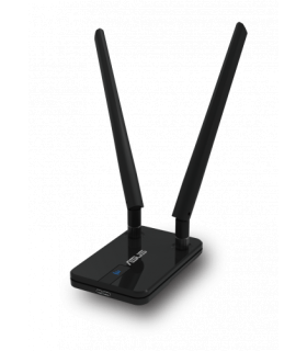 ASUS USB-AC58 router inalámbrico Doble banda (2,4 GHz / 5 GHz) Negro
