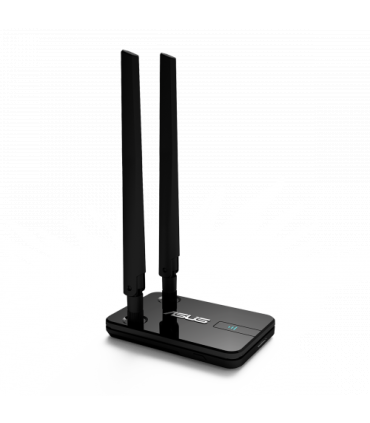 ASUS USB-AC58 router inalámbrico Doble banda (2,4 GHz / 5 GHz) Negro