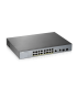 Zyxel GS1350-18HP-EU0101F switch Gestionado L2 Gigabit Ethernet (10/100/1000) Energía sobre Ethernet (PoE) Gris