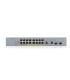 Zyxel GS1350-18HP-EU0101F switch Gestionado L2 Gigabit Ethernet (10/100/1000) Energía sobre Ethernet (PoE) Gris