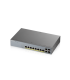 Zyxel GS1350-12HP-EU0101F switch Gestionado L2 Gigabit Ethernet (10/100/1000) Energía sobre Ethernet (PoE) Gris