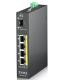 Zyxel RGS100-5P No administrado L2 Gigabit Ethernet (10/100/1000) Energía sobre Ethernet (PoE) Negro