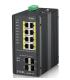 Zyxel RGS200-12P Gestionado L2 Gigabit Ethernet (10/100/1000) Energía sobre Ethernet (PoE) Negro