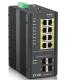 Zyxel RGS200-12P Gestionado L2 Gigabit Ethernet (10/100/1000) Energía sobre Ethernet (PoE) Negro