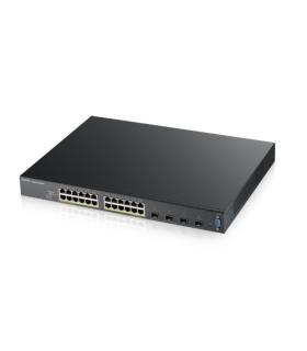 Zyxel XGS2210-28HP Gestionado L2 Gigabit Ethernet (10/100/1000) Energía sobre Ethernet (PoE) 1U Negro
