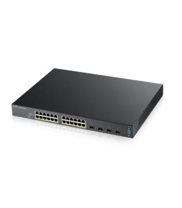Zyxel XGS2210-28HP Gestionado L2 Gigabit Ethernet (10/100/1000) Energía sobre Ethernet (PoE) 1U Negro