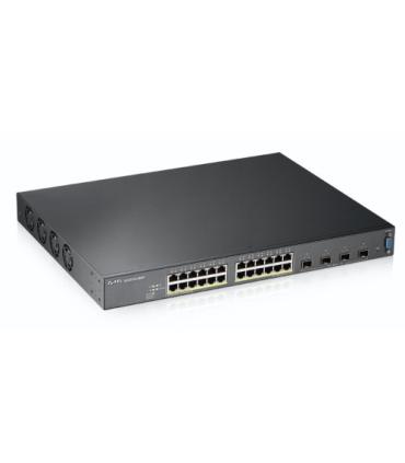 Zyxel XGS2210-28HP Gestionado L2 Gigabit Ethernet (10/100/1000) Energía sobre Ethernet (PoE) 1U Negro