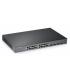 Zyxel XGS2210-28 Gestionado L2 Gigabit Ethernet (10/100/1000) 1U Negro