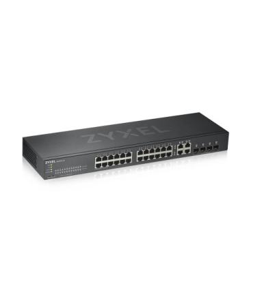 Zyxel GS1920-24V2 Gestionado Gigabit Ethernet (10/100/1000) Negro
