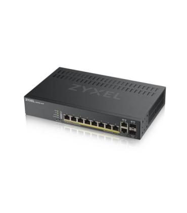Zyxel GS1920-8HPV2 Gestionado Gigabit Ethernet (10/100/1000) Energía sobre Ethernet (PoE) Negro