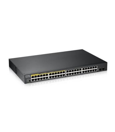 Zyxel GS1900-48HPv2 Gestionado L2 Gigabit Ethernet (10/100/1000) Energía sobre Ethernet (PoE) Negro