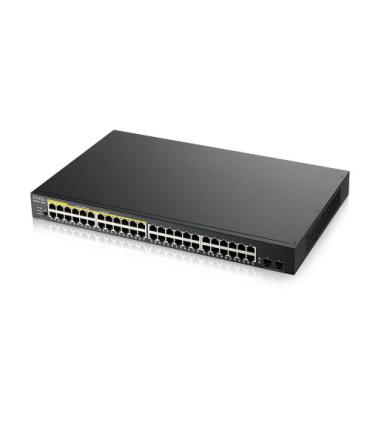 Zyxel GS1900-48HPv2 Gestionado L2 Gigabit Ethernet (10/100/1000) Energía sobre Ethernet (PoE) Negro