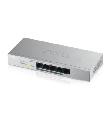 Zyxel GS1200-5HP v2 Gestionado Gigabit Ethernet (10/100/1000) Energía sobre Ethernet (PoE) Gris