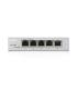 Zyxel GS1200-5 Gestionado Gigabit Ethernet (10/100/1000) Plata