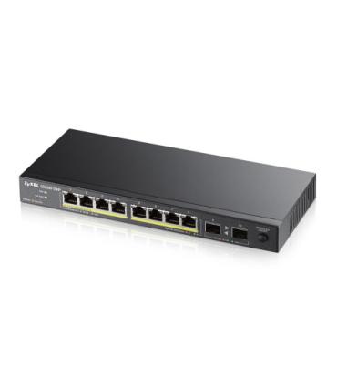 Zyxel GS1100-10HP No administrado Gigabit Ethernet (10/100/1000) Energía sobre Ethernet (PoE) 1U Negro