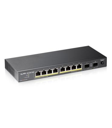 Zyxel GS1100-10HP No administrado Gigabit Ethernet (10/100/1000) Energía sobre Ethernet (PoE) 1U Negro