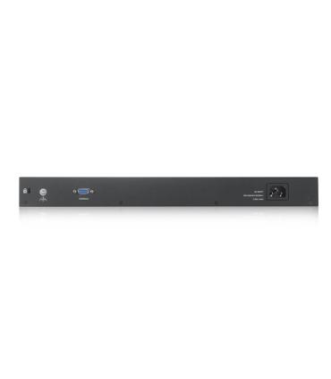 Zyxel GS2220-50HP-EU0101F switch Gestionado L2 Gigabit Ethernet (10/100/1000) Energía sobre Ethernet (PoE) Negro