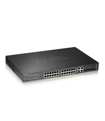 Zyxel GS2220-28HP-EU0101F switch Gestionado L2 Gigabit Ethernet (10/100/1000) Energía sobre Ethernet (PoE) Negro