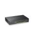 Zyxel GS2220-10HP-EU0101F switch Gestionado L2 Gigabit Ethernet (10/100/1000) Energía sobre Ethernet (PoE) Negro