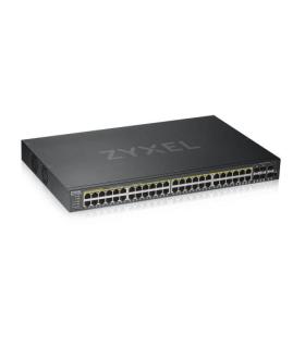 Zyxel GS1920-48HPV2 Gestionado Gigabit Ethernet (10/100/1000) Energía sobre Ethernet (PoE) Negro