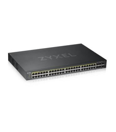 Zyxel GS1920-48HPV2 Gestionado Gigabit Ethernet (10/100/1000) Energía sobre Ethernet (PoE) Negro