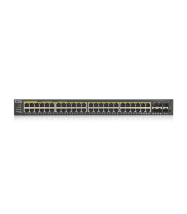 Zyxel GS1920-48HPV2 Gestionado Gigabit Ethernet (10/100/1000) Energía sobre Ethernet (PoE) Negro