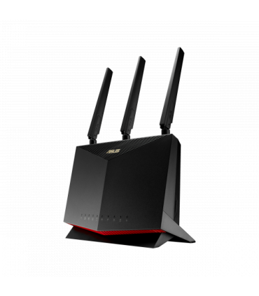 ASUS 4G-AC86U router inalámbrico Gigabit Ethernet Doble banda (2,4 GHz / 5 GHz) 3G Negro