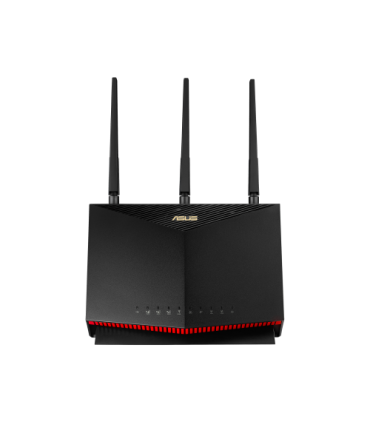 ASUS 4G-AC86U router inalámbrico Gigabit Ethernet Doble banda (2,4 GHz / 5 GHz) 3G Negro