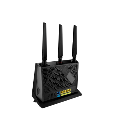 ASUS 4G-AC86U router inalámbrico Gigabit Ethernet Doble banda (2,4 GHz / 5 GHz) 3G Negro