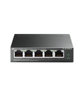 TP-LINK TL-SF1005LP switch No administrado Fast Ethernet (10/100) Energía sobre Ethernet (PoE) Negro
